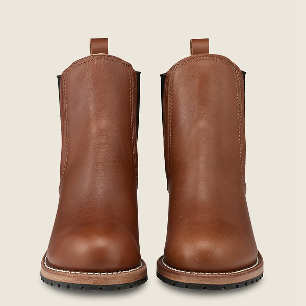 Heritage Støvler Dame - Red Wing Harriet - Heeled Boundary Læder - Brune - VYNCTD-752